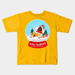 Merry Christmas & Happy New Year Kids T-Shirt